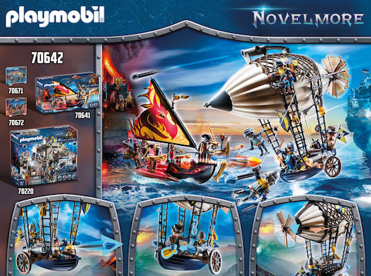 Playmobil Novelmore Knights Airship for 4-10 years old