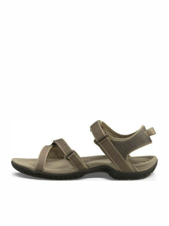 Verra Women's Flat Sandals Sporty in Green Color