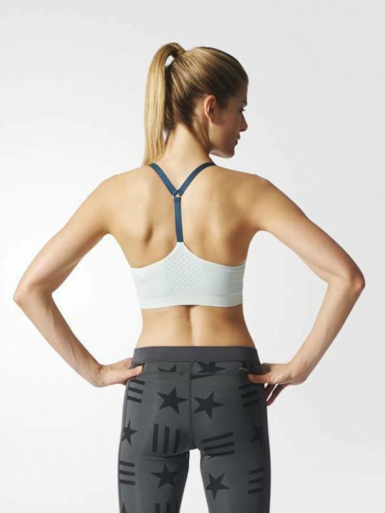 adidas Seamless Γυναικείο Αθλητικό Μπουστάκι Πράσινο
