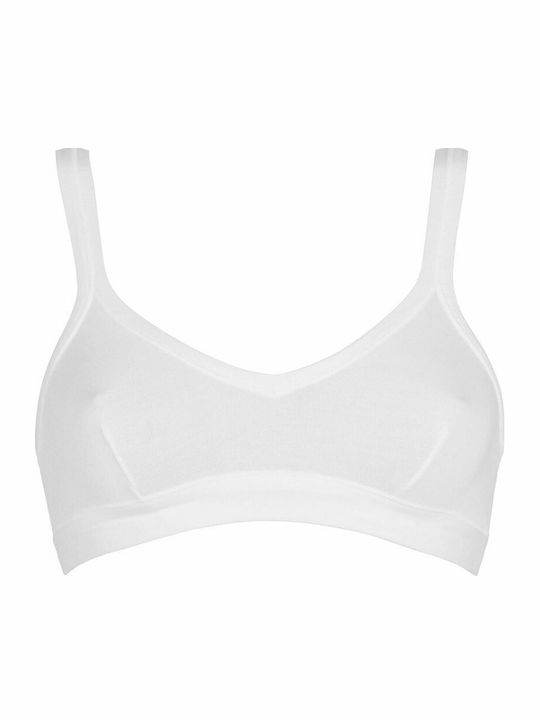 GD06500001 White Athletic Bra without Underwire