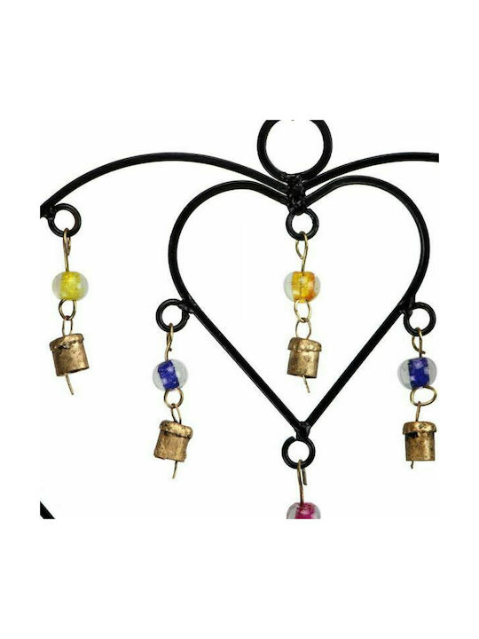 Synchronia Decorațiune Suspendată Lucrată Manual Multicoloră Din Metal 23x42cm