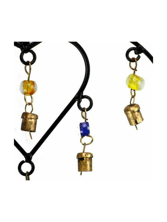 Synchronia Decorațiune Suspendată Lucrată Manual Multicoloră Din Metal 23x42cm