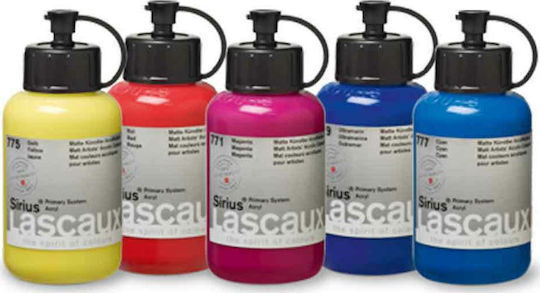 Lascaux Sirius Primary System Σετ Ακρυλικά Χρώματα Ζωγραφικής 30ml 7τμχ