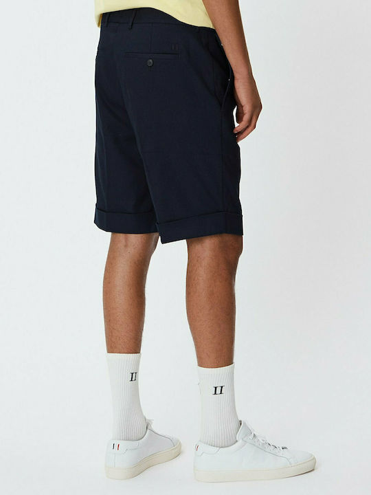 Les Deux Men's Shorts Chino Navy Blue