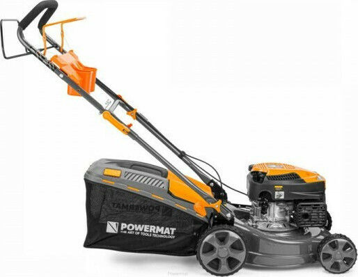 Powermat Mașină de tuns gazon pe benzină Autopropulsată Mașină de tuns iarba Benzină 5hp/149cc
