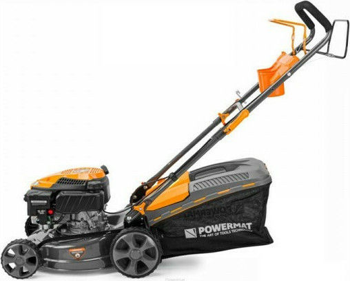 Powermat Mașină de tuns gazon pe benzină Autopropulsată Mașină de tuns iarba Benzină 5hp/149cc