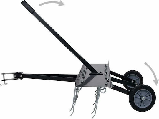 vidaXL 147891 Râme pentru tractorul de tuns iarba 100cm