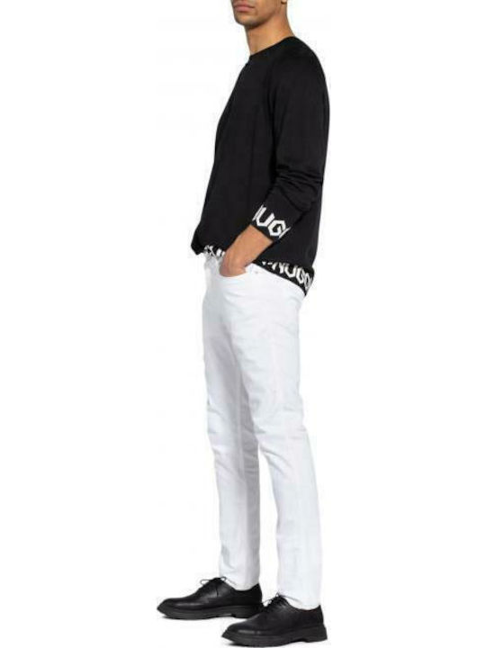 Herren Jeanshose mit Slim Passform Weiß