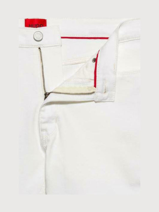 Herren Jeanshose mit Slim Passform Weiß