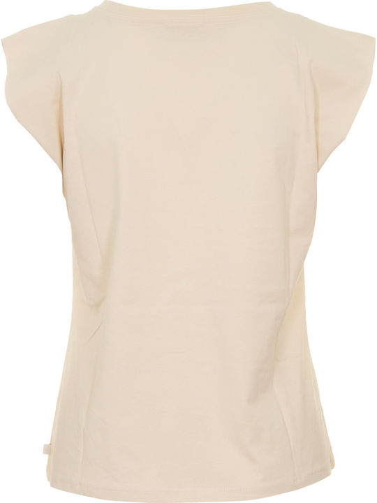 Women's T-shirt Beige