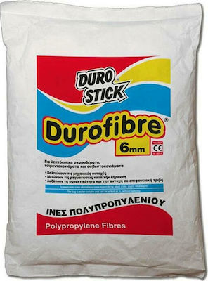 Durostick Durofibre Îmbunătățitor de mortar Fibre de polipropilenă de 6 mm 900gr ΝΤΦΒ06