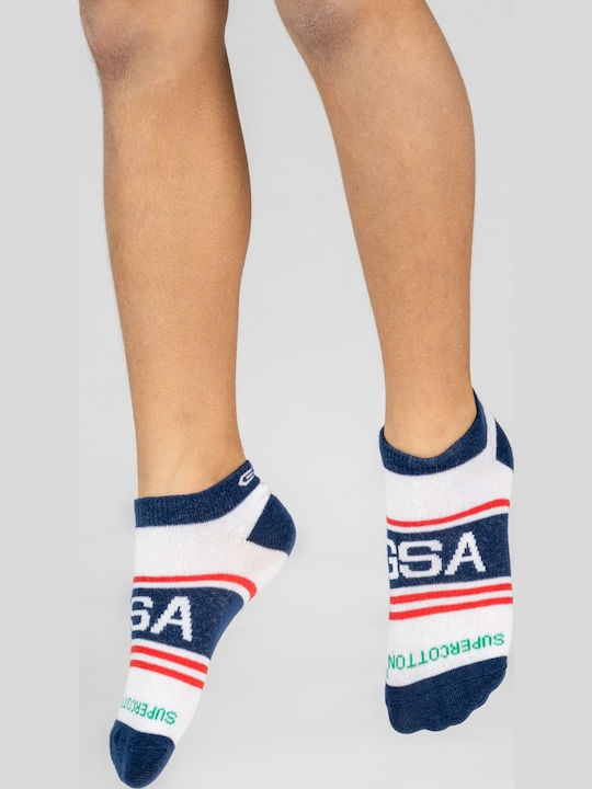 GSA Kids' Ankle Socks Multicolored 6 Pairs