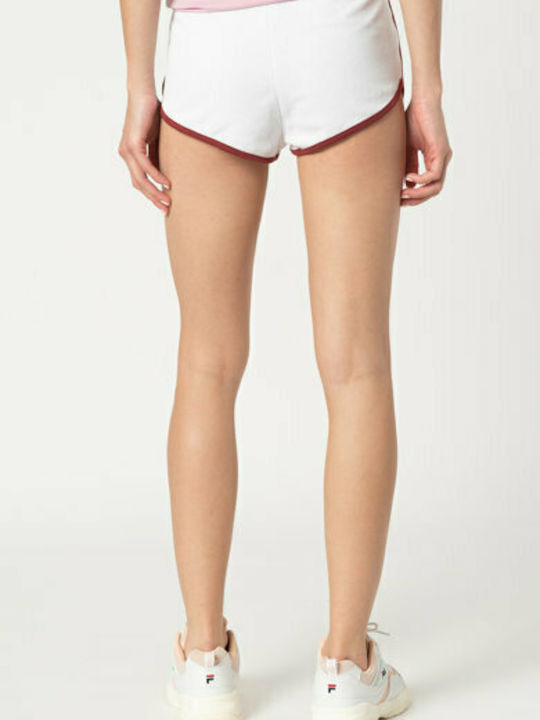 Women's Terry Sporty Shorts White