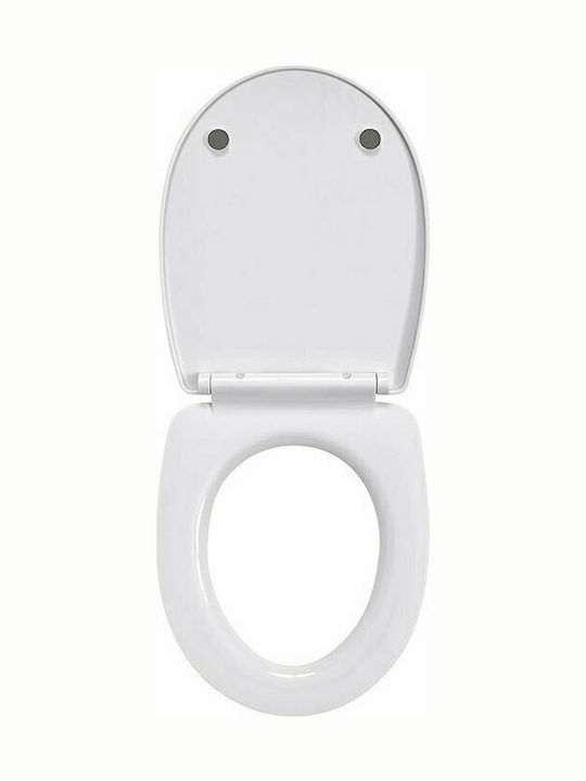 Wirquin Plastic Soft Close Toilet Seat Galet 16442 45cm