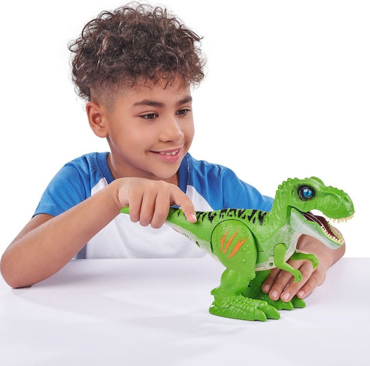 Zuru Robo Alive Dinosaurier Elektronisches Robotik-Spielzeug für 3+ Jahre T-Rex mit Ei Slime Verschiedene Designs 1St