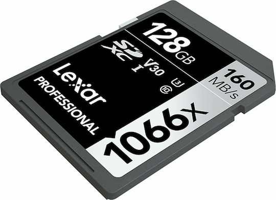 Lexar Professional 1066x SDXC 128ГБ Клас 10 U3 V30 UHS-I