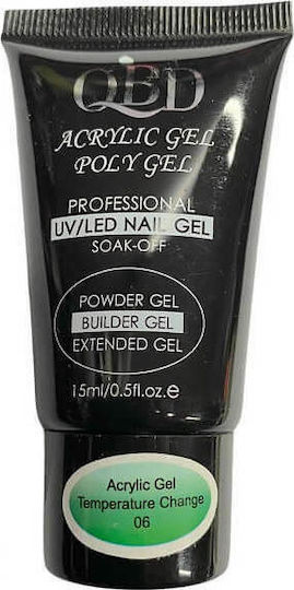 QBD Temperature Change Acrygel Νυχιών Temperature Change 06 Πολύχρωμο 15ml
