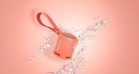 Sony SRS-XB13 Waterproof Bluetooth Speaker 5W with Battery Life up to 16 hours Coral Pink