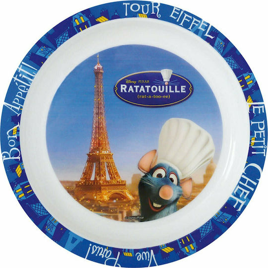 Ango Σετ Φαγητού Ratatouille από Πλαστικό Μπλε 3τμχ για 6+ μηνών