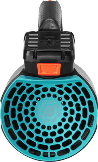 Gardena Powerjet 18v P4a Laubbläser Handheld Akku 18V Solo mit Lautstärkeregelung & Maximaler Luftgeschwindigkeit 100km/h