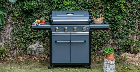 Campingaz Series Premium S Gas Grill with 4 pcs 13.6kW and Side Burner