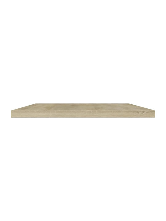 vidaXL Ράφι Βιβλιοθήκης από Μοριοσανίδα 100x20x1.5cm 80538 4τμχ