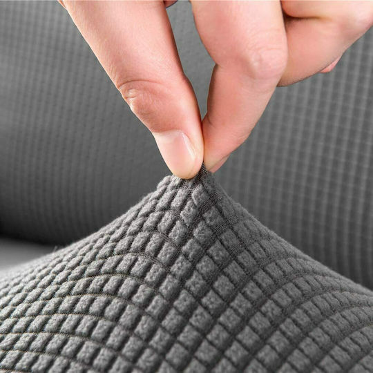 Ehome Elastic Cover for Two Seater Sofa Gray 85x180cm