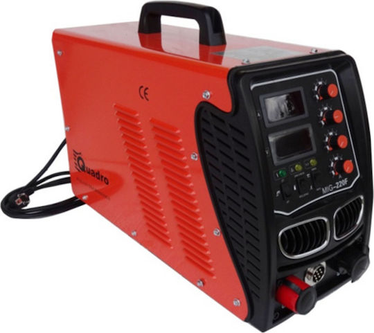 Quadro Quadro MIG 220F Ηλεκτροκόλληση Inverter MIG / MMA με Μέγιστο Ρεύμα Συγκόλλησης 220A και Κύκλο Εργασίας 85%