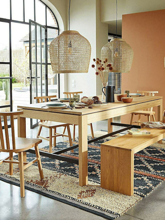 La Redoute Interieurs Rund Lampenschirm Beige mit Durchmesser 50cm
