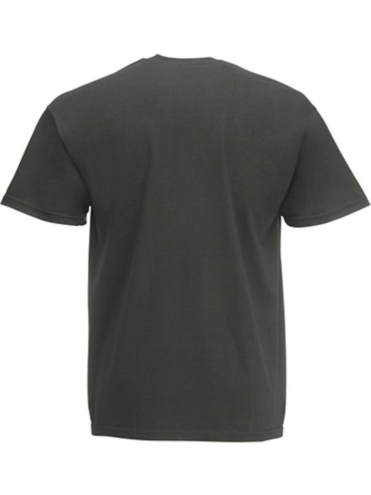 Fruit of the Loom Super Premium T Men's Short Sleeve Promotional T-Shirt Light Graphite