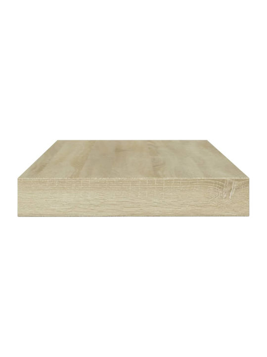 vidaXL Ράφι Βιβλιοθήκης από Μοριοσανίδα 100x10x1.5cm 80536 4τμχ