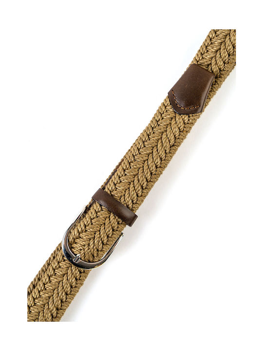 Ortolani Braided Belt - Ecru