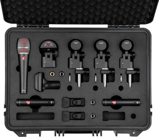SE Electronics V Pack Arena Set Δυναμικό Microphone XLR Shock Mounted for Studio