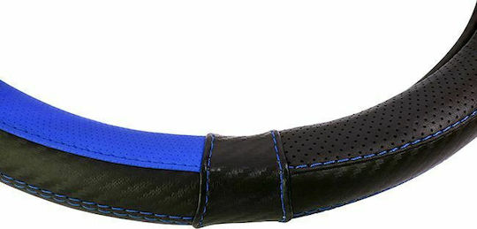 Auto Gs Auto-Lenkradabdeckung X-Treme Sport mit Durchmesser 38cm Synthetisch Blau