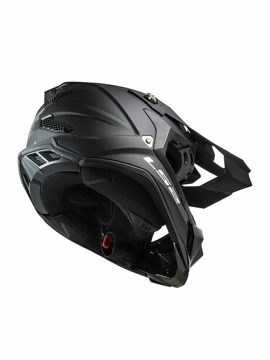 LS2 MX700 Subverter Evo Noir Matt Black Motorcycle Helmet Motocross DOT / ECE 22.05 1300gr
