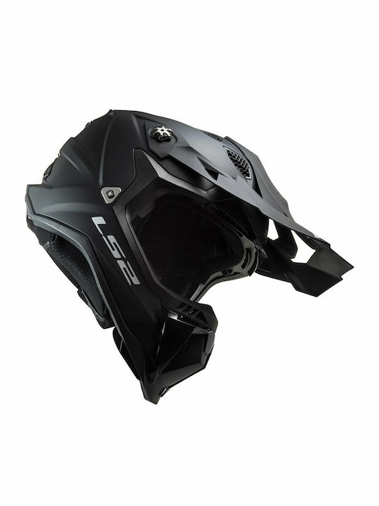 LS2 MX700 Subverter Evo Noir Matt Black Motorcycle Helmet Motocross DOT / ECE 22.05 1300gr