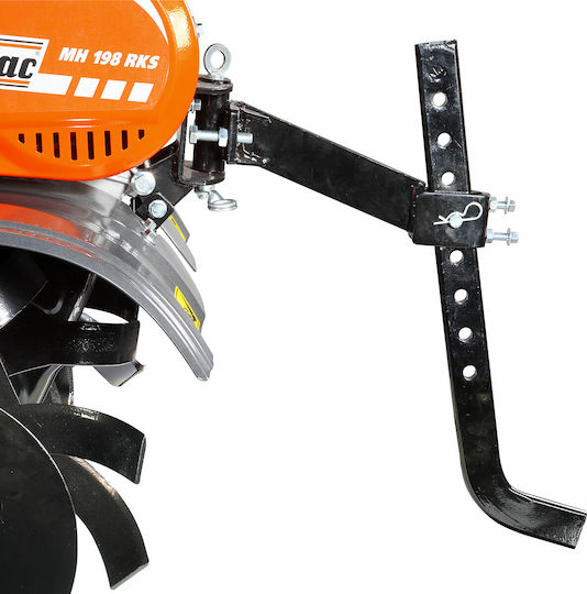 Oleo-Mac MH198 RKS În patru timpi Cultivator Benzină 6hp/182cc cu Pornire manuală și Motor Emak