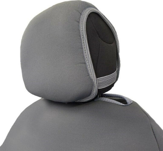 Recaro Front Car Covers 2pcs Polyester Race Axion Gray