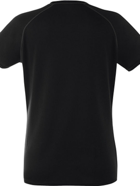 Fruit of the Loom Performance T Werbe-T-Shirt in Schwarz Farbe