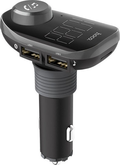 Hoco FM Transmitter Autovehicul E45 cu USB / Bluetooth