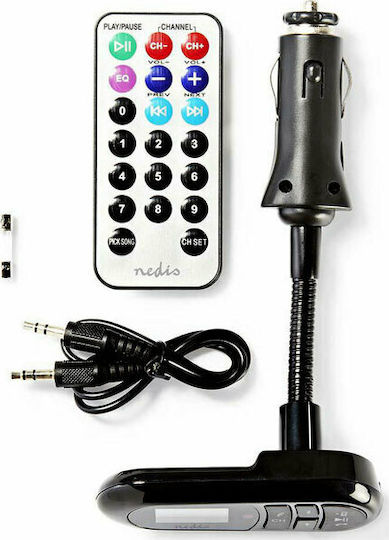 Nedis FM Car Transmitter with MicroSD / USB 233-0942