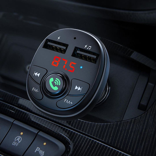 Borofone FM Car Transmitter BC26 with Bluetooth / USB