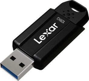 Lexar JumpDrive S80 128GB USB 3.1 Stick Μαύρο