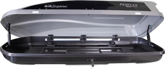 Perflex Bosphorus Dachbox Für Autos 480lt Graue Glänzende
