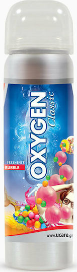 Ucare Αρωματικό Σπρέι Αυτοκινήτου Oxygen Classic Big Bubble 75ml