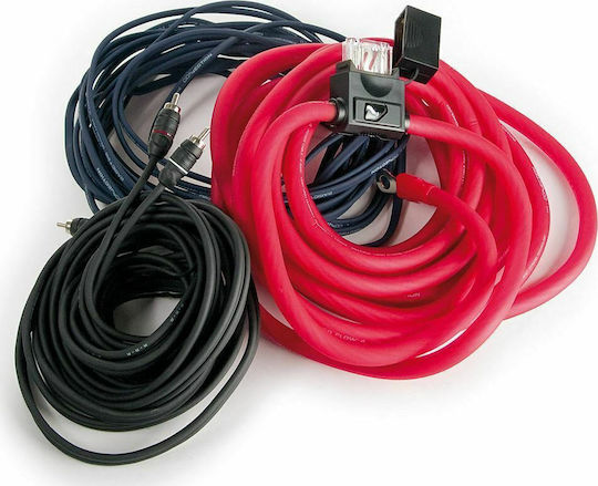 Connection Σετ Καλωδίων Ρεύματος Αυτοκινήτου για έως 700W