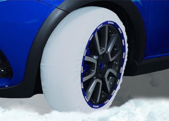 Sparco Textile Schneesocken Groß PKW 2Stück