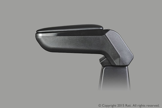 Rati Armster S Car PU Armrest for Fiat Doblo 2015+ Black