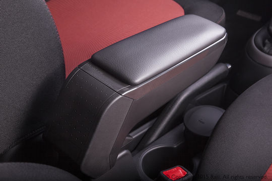 Rati Armster S Car PU Armrest for Fiat Doblo 2015+ Black