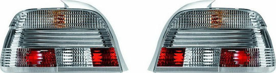 Hella Taillights 12V for BMW Series 5 / E39 1995-2000 2pcs